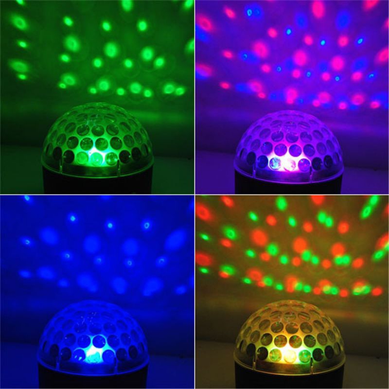 Taffled Lampu Proyektor Disco Sensor Suara LED RGB 220W -AC20
