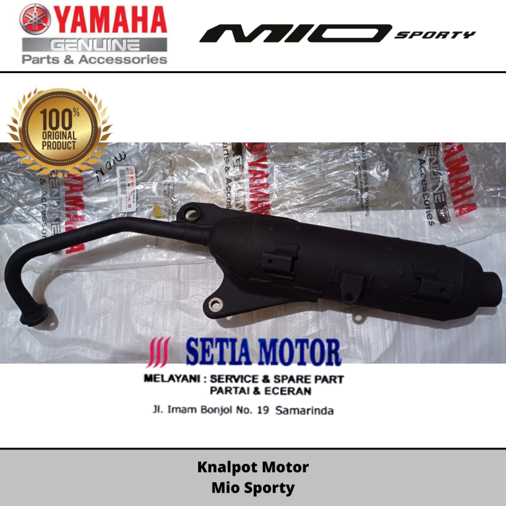 Knalpot Yamaha Original Motor Mio Sporty