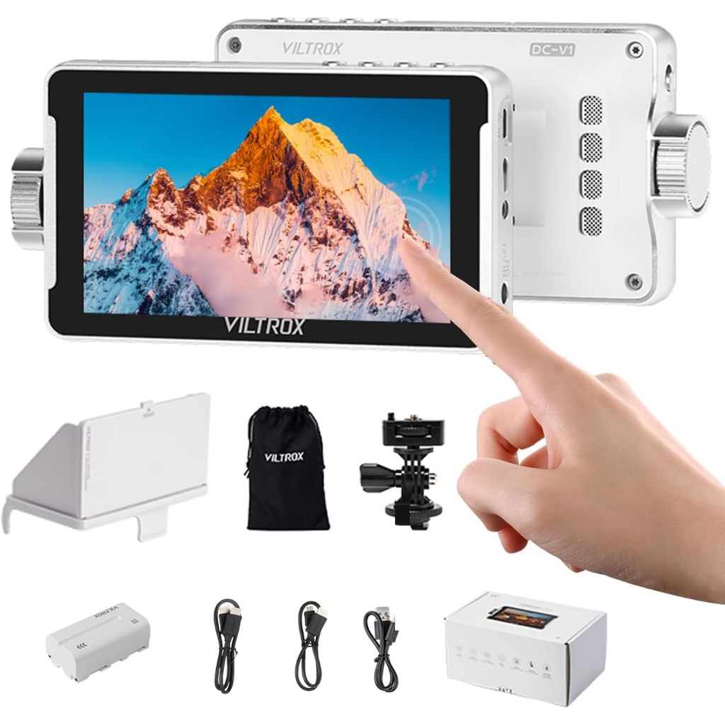 Viltrox DC-X2 6" UHD 4K 1920 x 1080 2000 cd/m² Brightness, 3D LUTs Touchscreen on-camera Monitor
