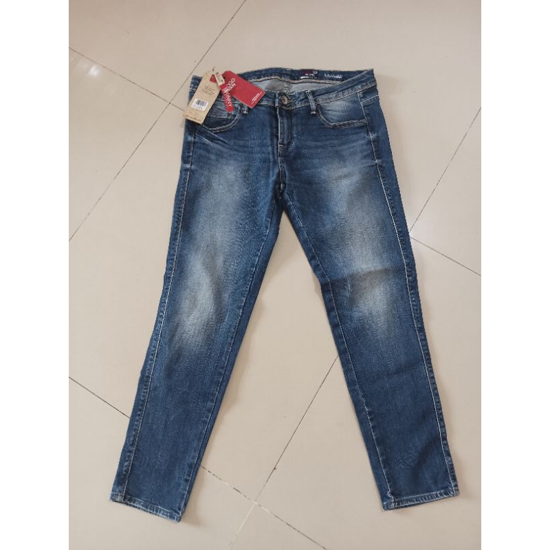 CELANA LOGO JEANS ORIGINAL NEW
