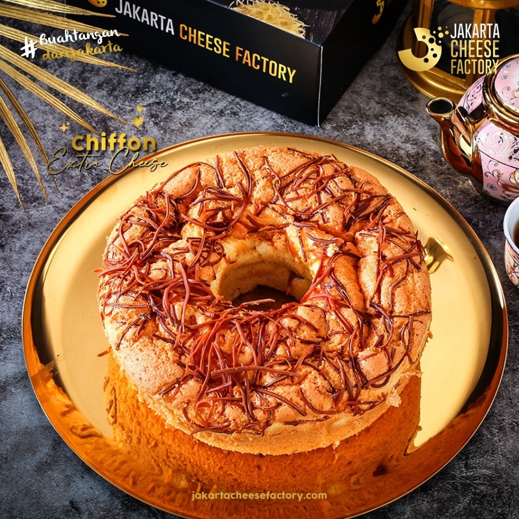 

Chiffon Extra Cheese Cake Jakarta Cheese Factory