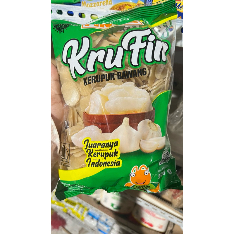 

finna krufin kerupuk Bawang isi 500g