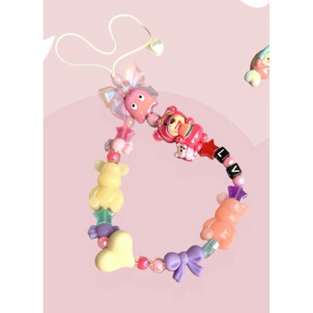 Straphone Rainbow Luxury-Premium Beads
