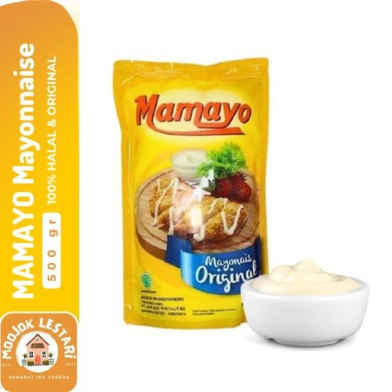 

MAMAYO Mayonaise Original 500gr Mayones/Mayonnaise Halal Enak Creamy