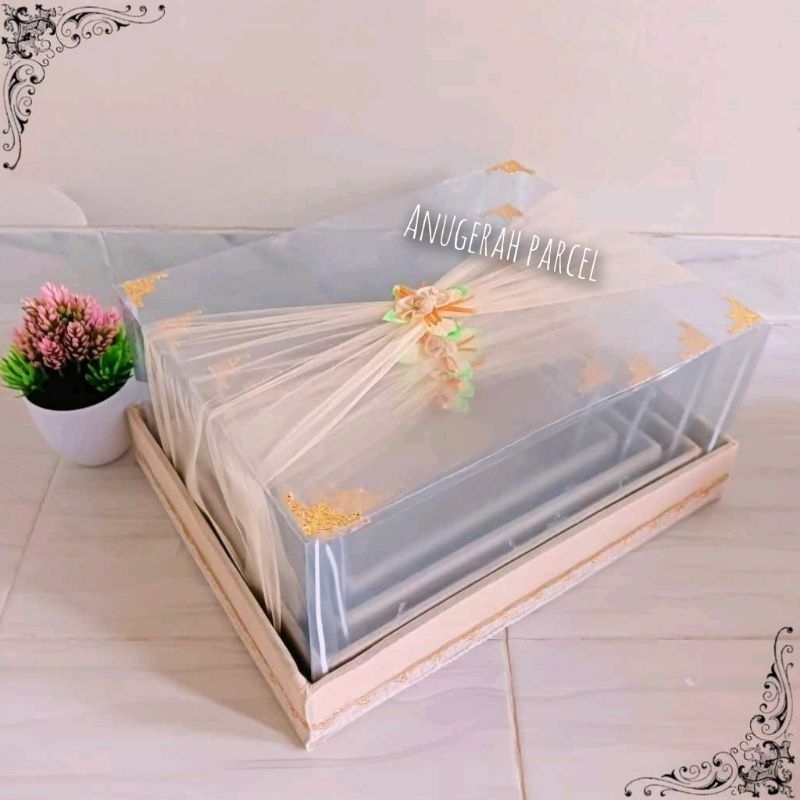 

Box Kotak Seserahan 1 set Isi 4 Pernikahan Full Mika Tempat Jewelery Perhiasan Cincin Aksesoris alat