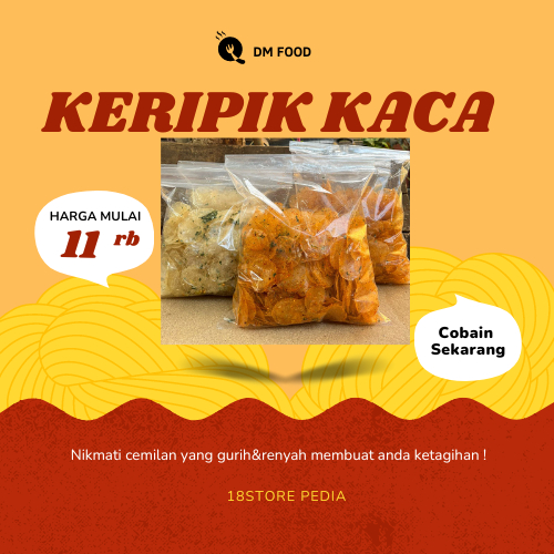 

KERIPIK KACA PEDAS ISI 1 KG WANGI DAUN JERUK GURIH DAN RENYAH BISA REQUEST RASA