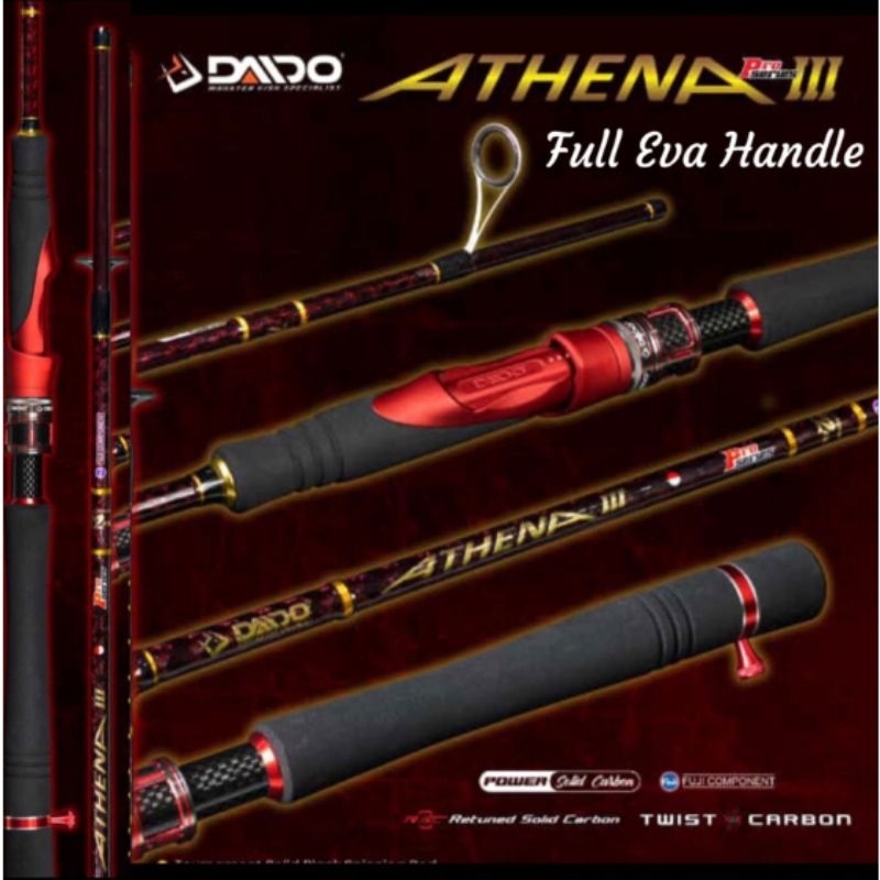 Joran Daido Athena III Pro Series 165 180 Solid Carbon