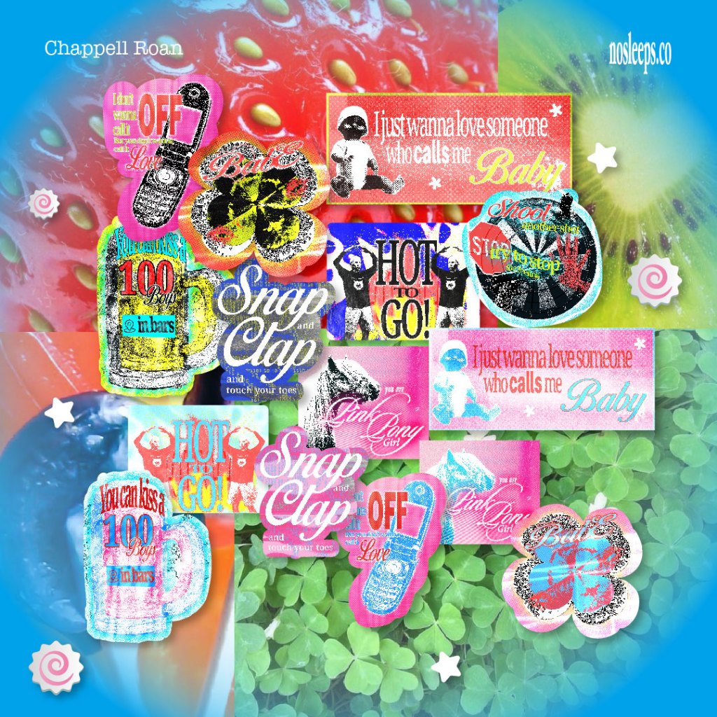 

Chappell Roan Stickers (Regular Vinyl)