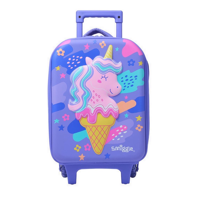 Penjualan Terbanyak Smiggle Happy Tales Junior Hardtop Trolley Bag  IGL455129LIL