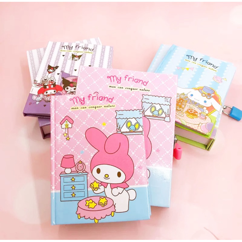 

Buku Diary Box Kunci Gembok -MAY267