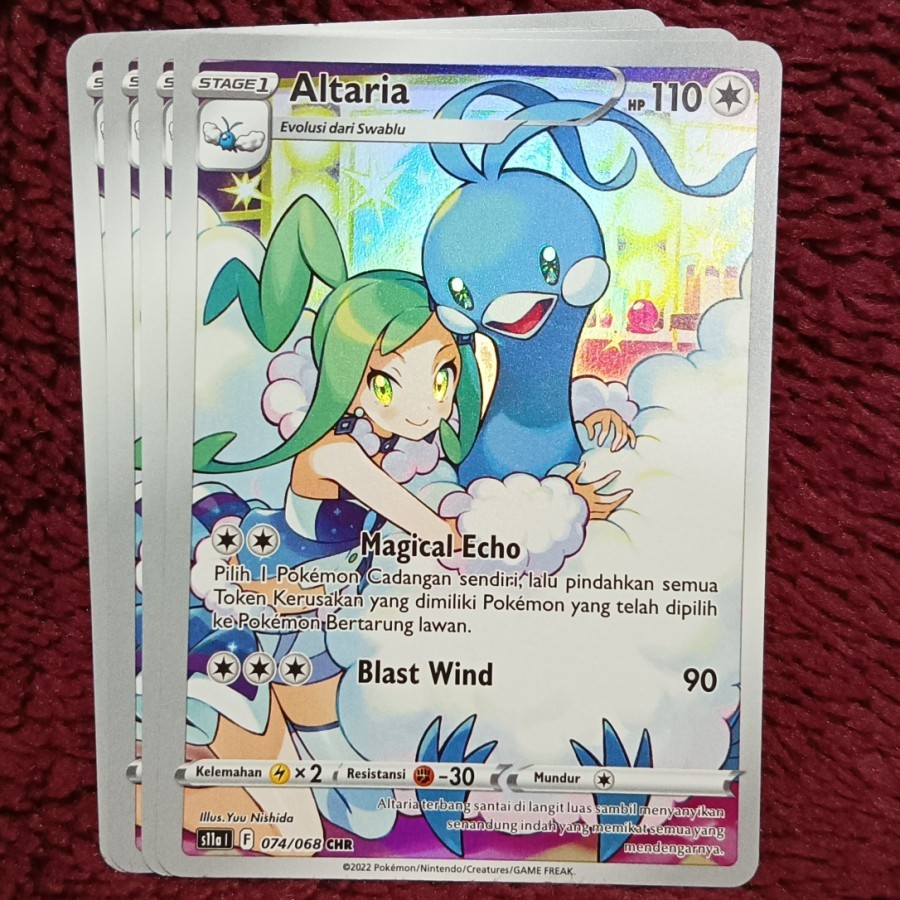 Altaria CHR s11a - Pokemon TCG Indonesia foil holo