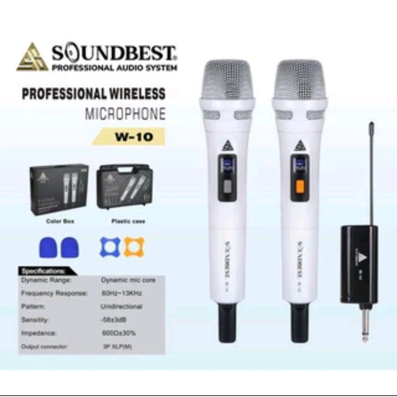 Mic.Wireles W10 SoundBest/W 10 SoundBest Original