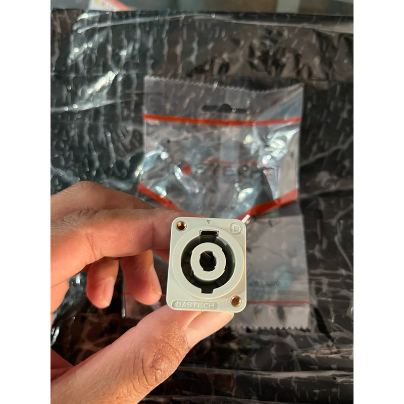 Soket Spikon Dastech DSC008 Socket Speakon DSC 008 Original Dastech Female Soket Cewek Konektor Spea