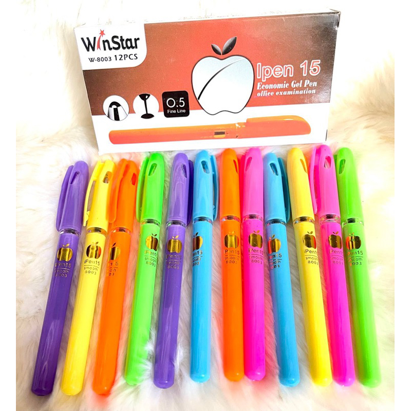 

PULPEN IPEN GEL (5 PCS) / ketebalan 0.5 IPEN GEL-15