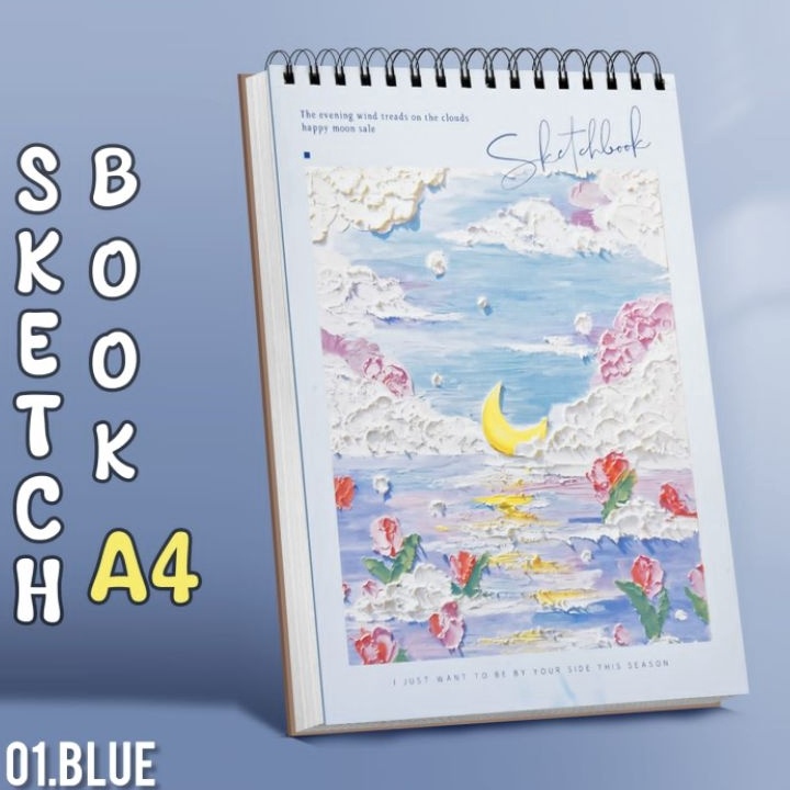 

PROMO SPESIAL TERBARU Sketchbook A4 Buku Gambar A4 Buku Sketsa Vertikal Jilid Spiral 45 Lembar 9 Halaman