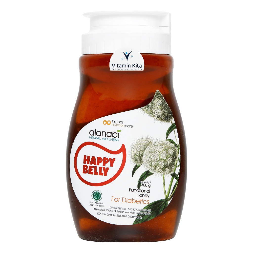 

ALANABI HAPPY BELLY FUNCTIONAL HONEY FOR DIABETICS 300GRAM