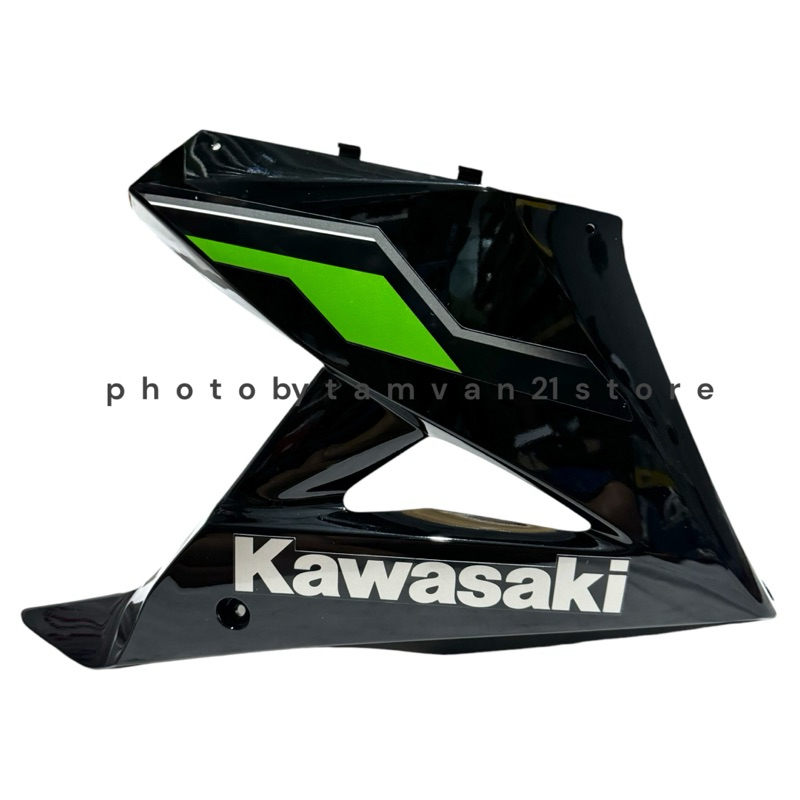 BODY SAMPING FAIRING BAWAH KANAN NINJA RR NEW SE 2015 HIJAU ORIGINAL KAWASAKI