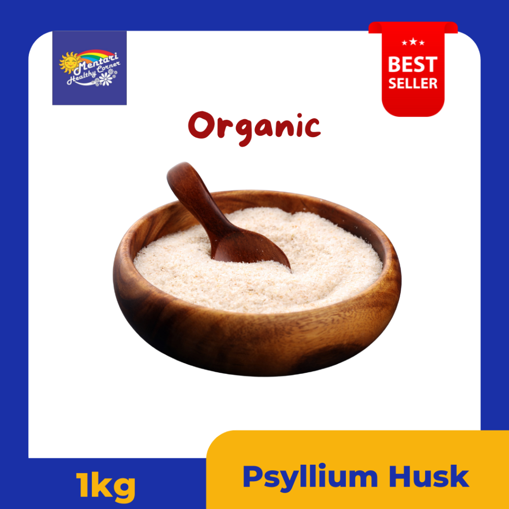 

Psyllium Husk Organik 1kg