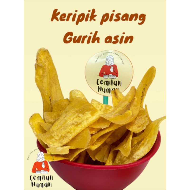 

keripik pisang asin - keripik pisang gurih - keripik pisang original