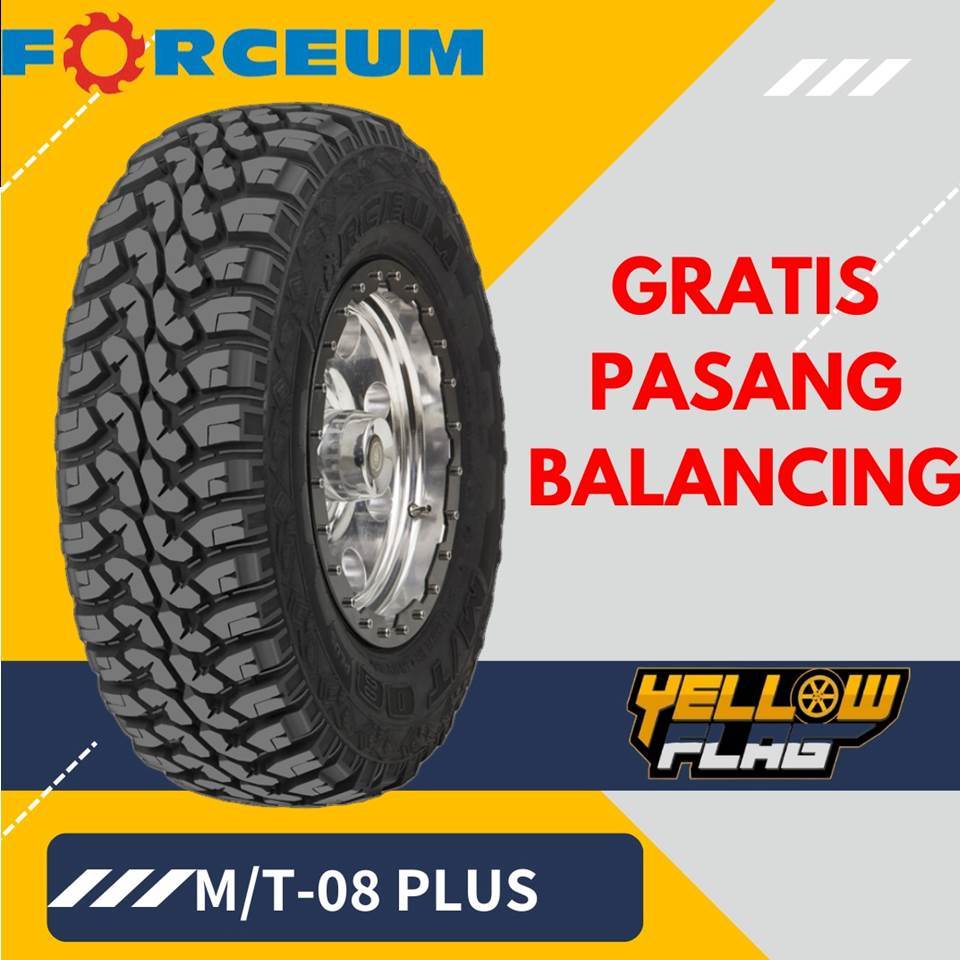 Ban Mobil Offroad Ukuran 27/8,5 Ring 14 Ring 14 FORCEUM M/T 08 PLUS 27 8,5 R14 Tubles