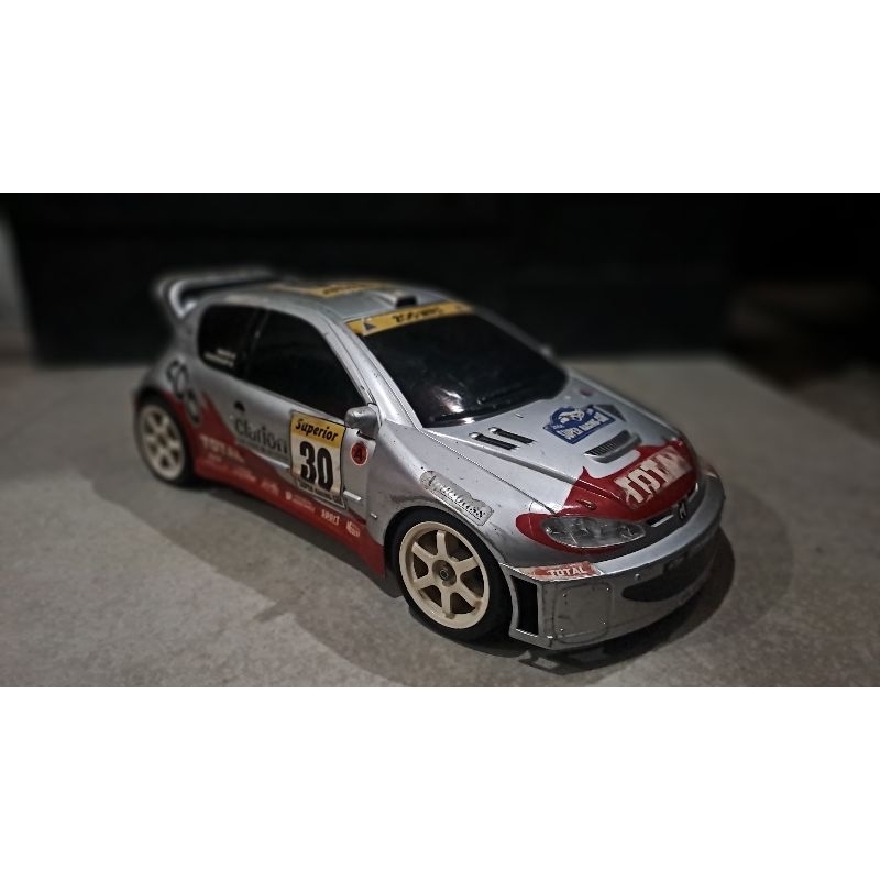 RC QD 1/10 Peugeot 206 Body + Kit JUNDI