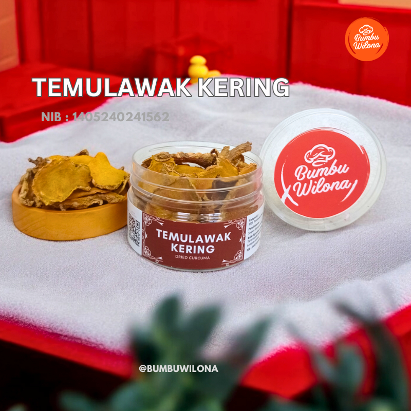 

TEMULAWAK KERING IRIS | DRIED CURCUMA REMPAH HERBAL JSR