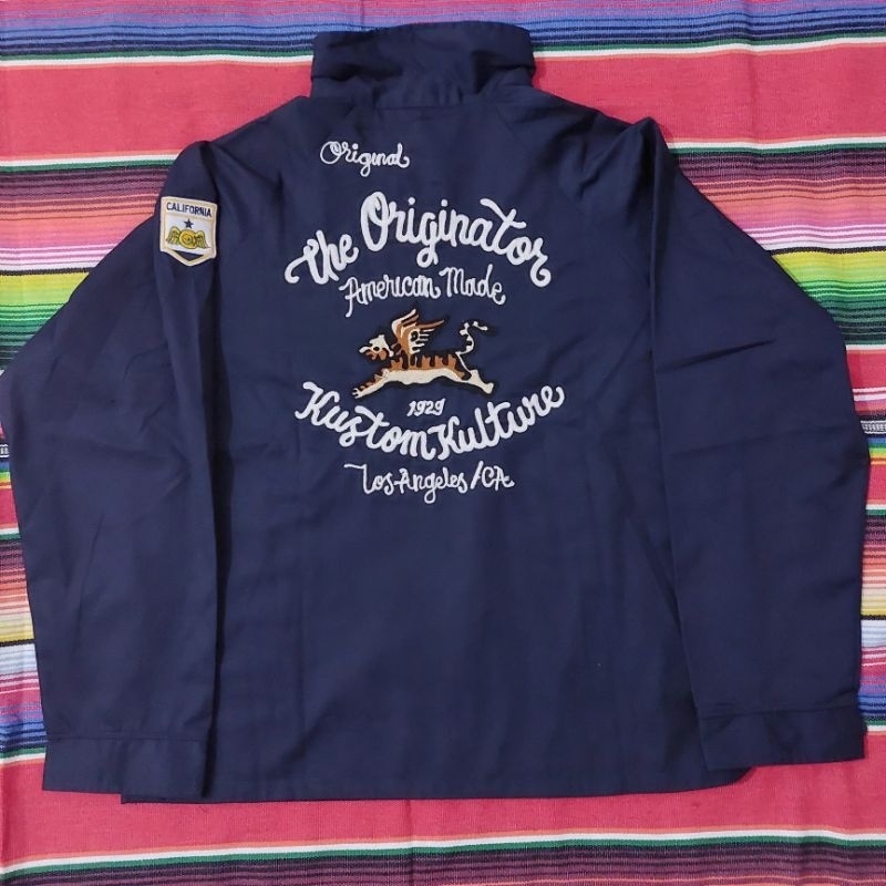 VON DUTCH - WORK JAKET - NAVY - ORIGINAL - L