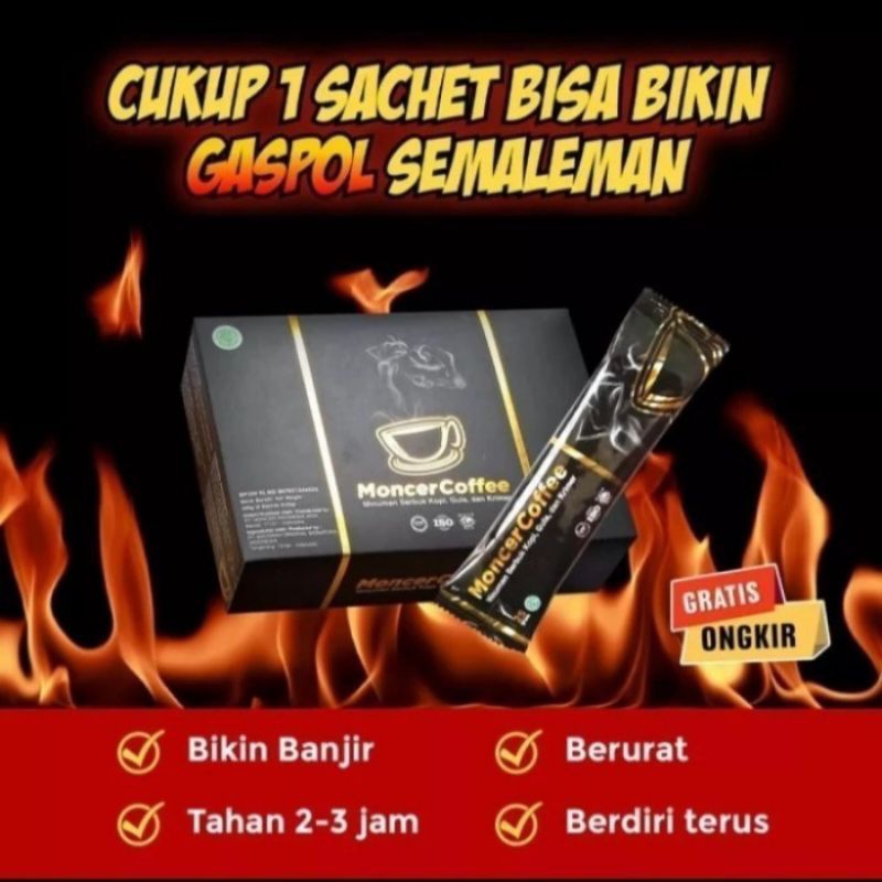 

MONCEER COFFE KUAT PERKASA 1 BOX (8 Sachet) Original