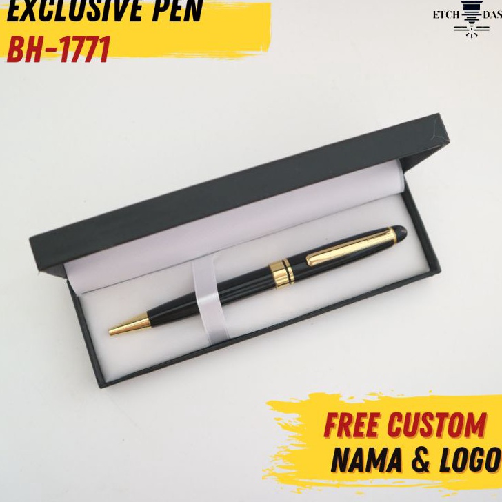 

BARU RESTOK Pulpen Promosi Mewah Free Cetak Nama Dan Logo Exclusive Pen BH1771