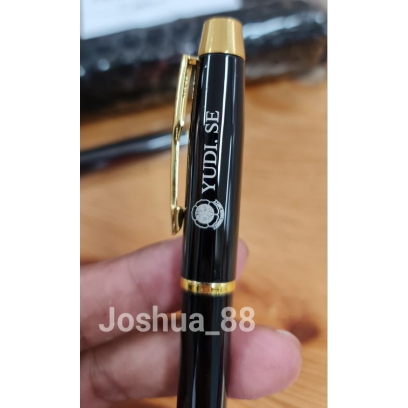

Pulpen Parker Im/Sonnet Custom Ukir Logo Damkar Bisa Ukir Nama/Logo Sendiri