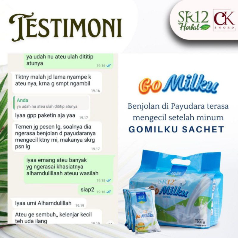 

SUSU GOMILKU PACK 40X25G