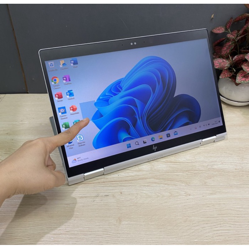 LAPTOP HP ELITEBOOK X360 1040 G7 i7 GEN10 RAM 16 GB NVME 2 TB LAYAR TOUCHSCREEN PROMO MURAH BAGUS BE