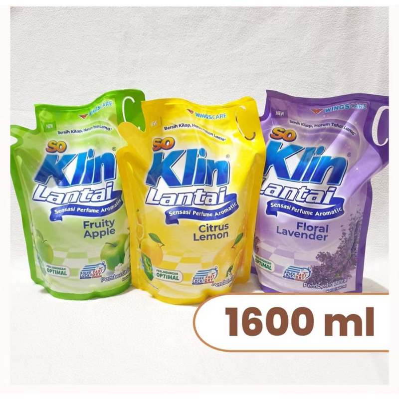 So Klin Lantai 1600ml
