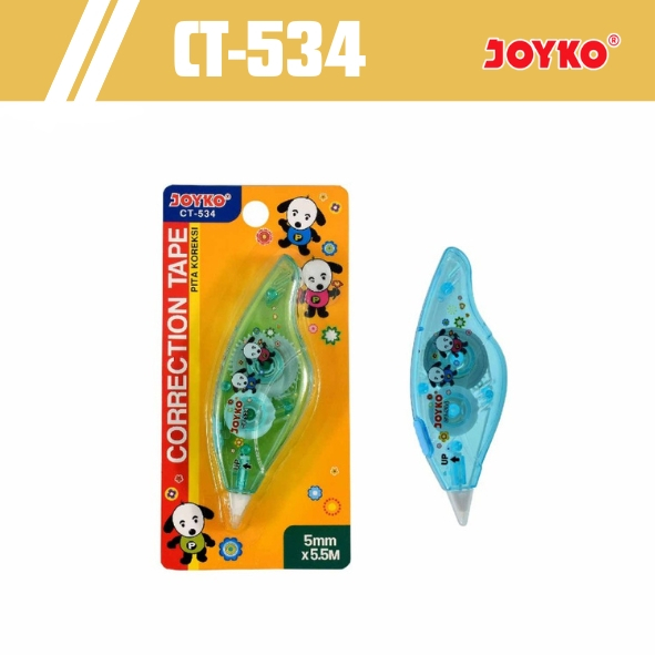 

(PCS) Tip Ex Kertas Joyko CT-534 / Correction Tape Pita Koreksi Joyko CT-534 / Tip Ex Pita Murah