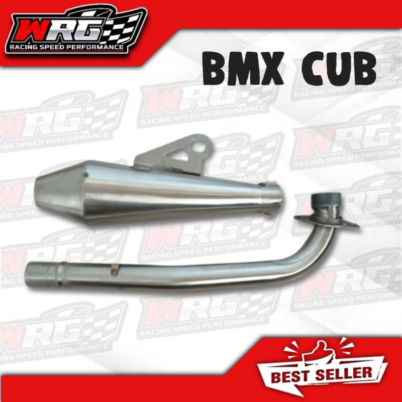 Knalpot BMX CUB, Knalpot BMX CUB tinggal pasang