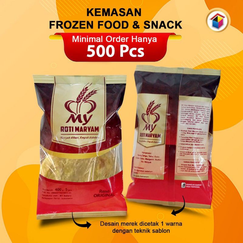 

Kemasan Murah Modern Printing Rotogravure untuk Snack atau Frozen Plastik 15x25cm ( Coklat )