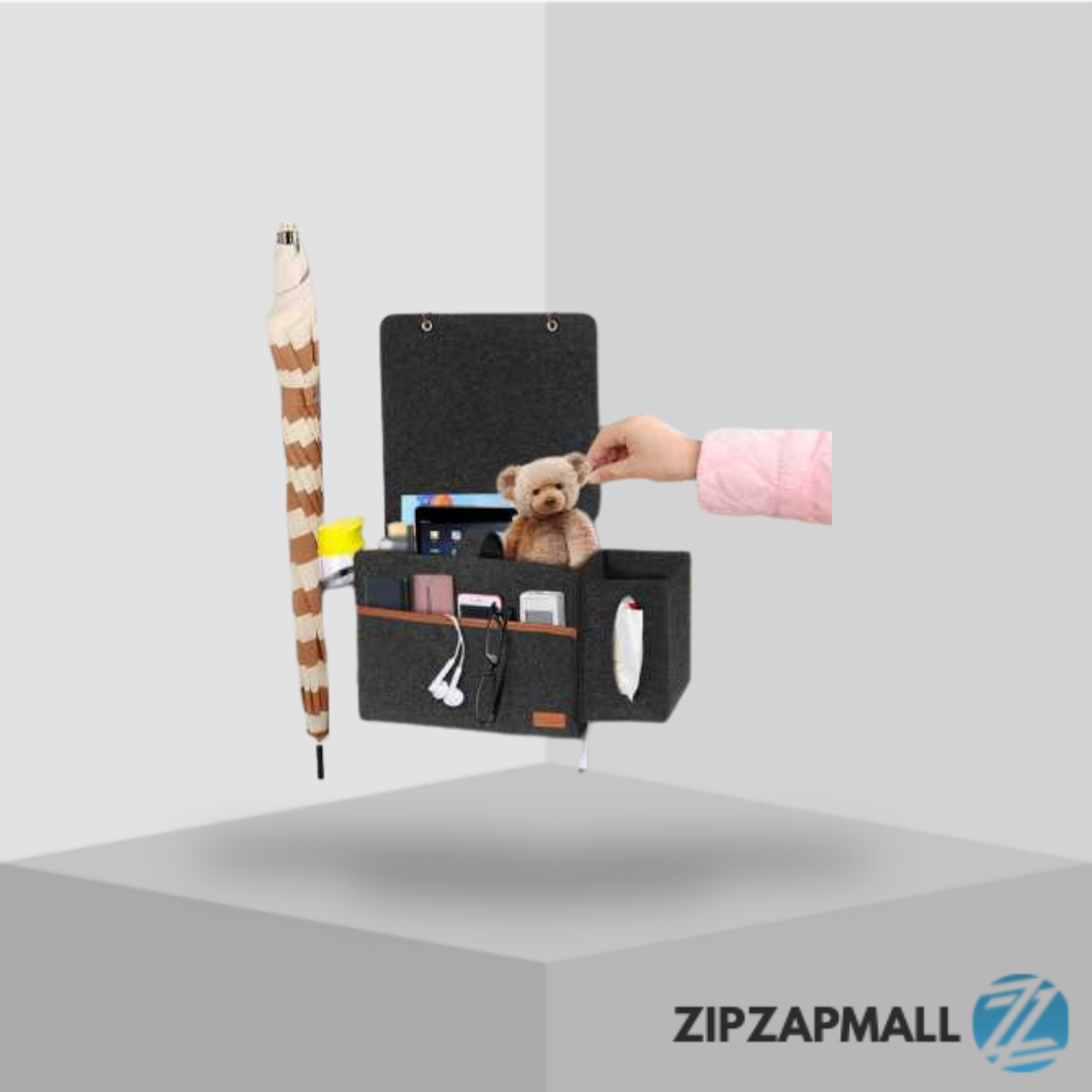 Tas Organizer Gantung Sofa Tempat Tidur Hanging Storage Bag/Keranjang Penyimpanan Mulltifungsi Dilen