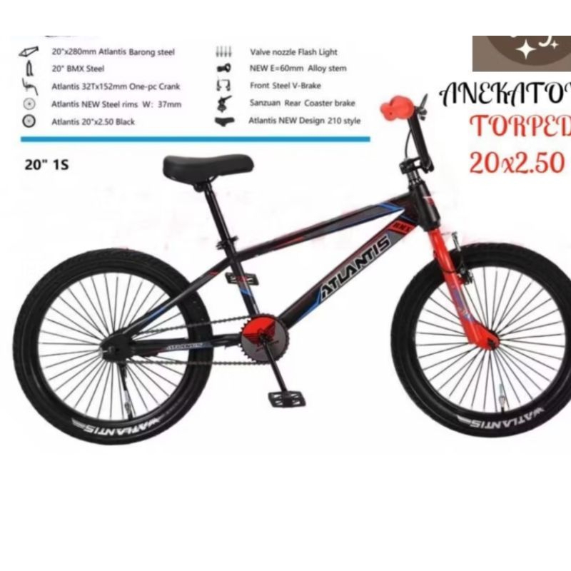 Sepeda BMX 20 Barong Torpedo