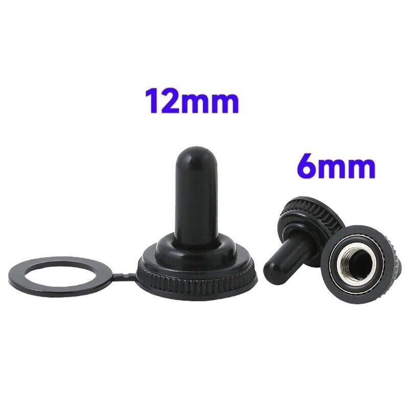 karet tutup saklar toggle 6mm 12mm mini toggle switch rubber cap MTS