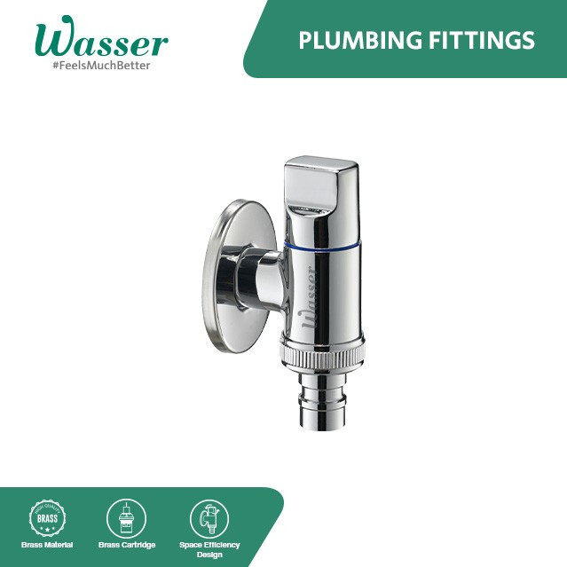 Wasser Stop Valve with Hose Connector SK - 005
