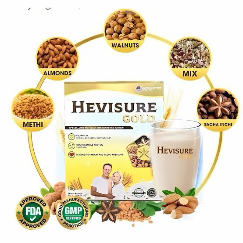 

HEVISURE GOLD MILK SUSU OBAT DIABETES KENCING MANIS KADAR GULA RENDAH