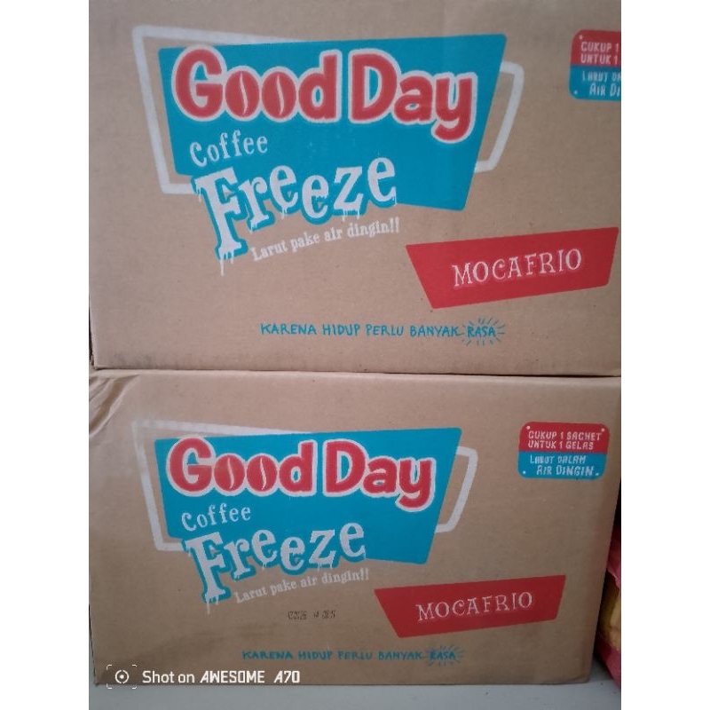 

good day freeze 1 dus isi 12 renceng