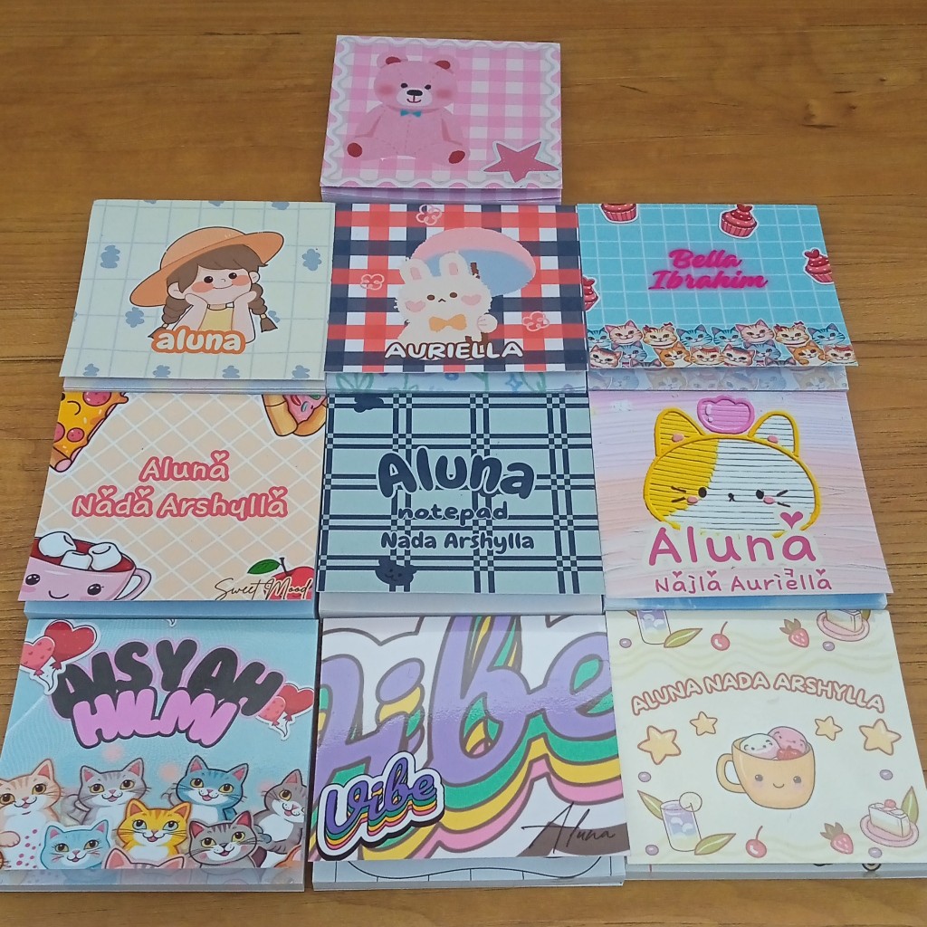 

Custom Pocket Memo