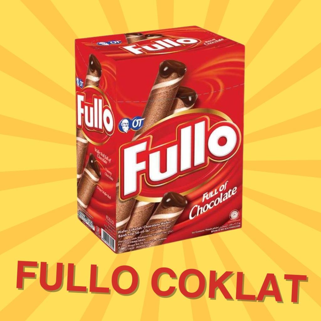 

Fullo Box Full Of Chocolate Coklat Kecil Isi 24