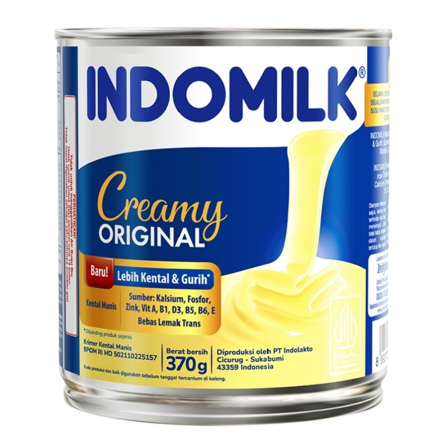 

INDOMILK Krimer Kental Manis Putih 370 g
