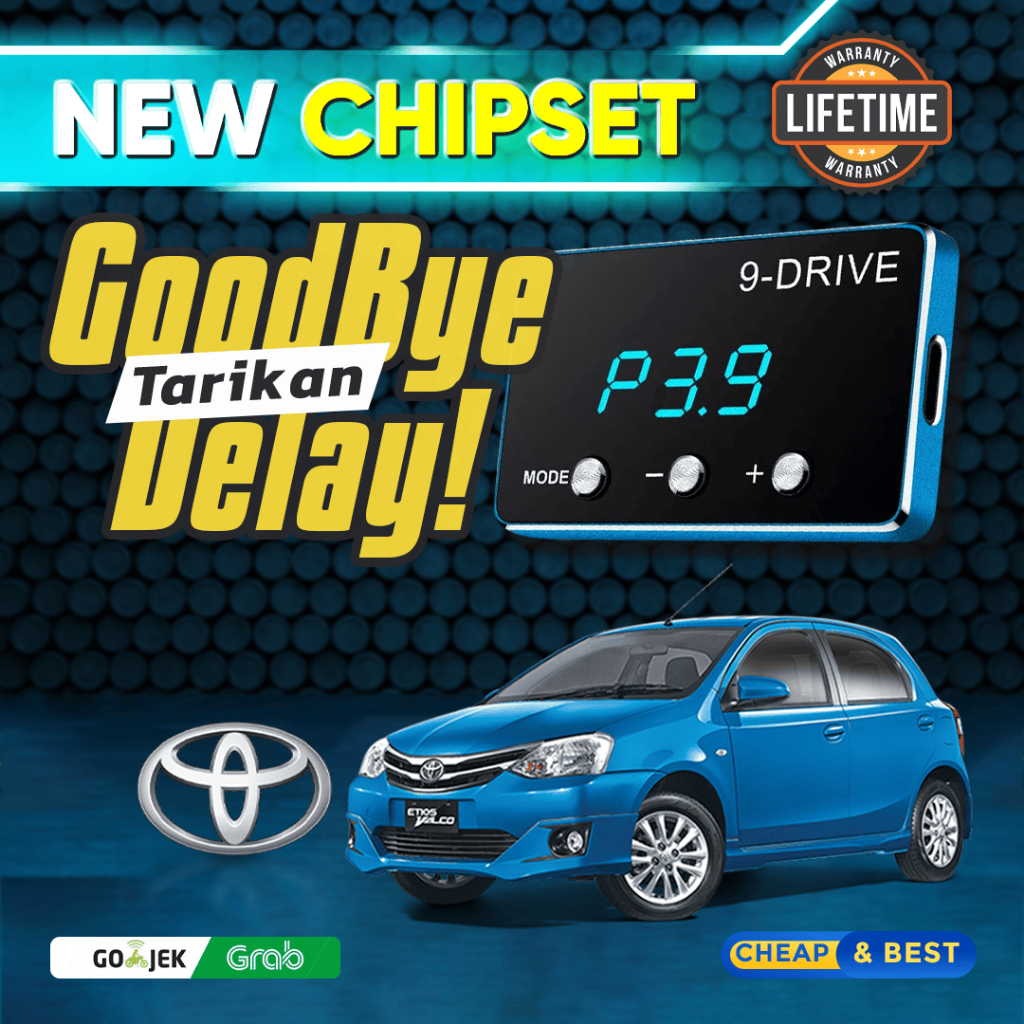 9 Drive Toyota Etios Valco Piggyback Race Chip Throttle Controller ECU Remap