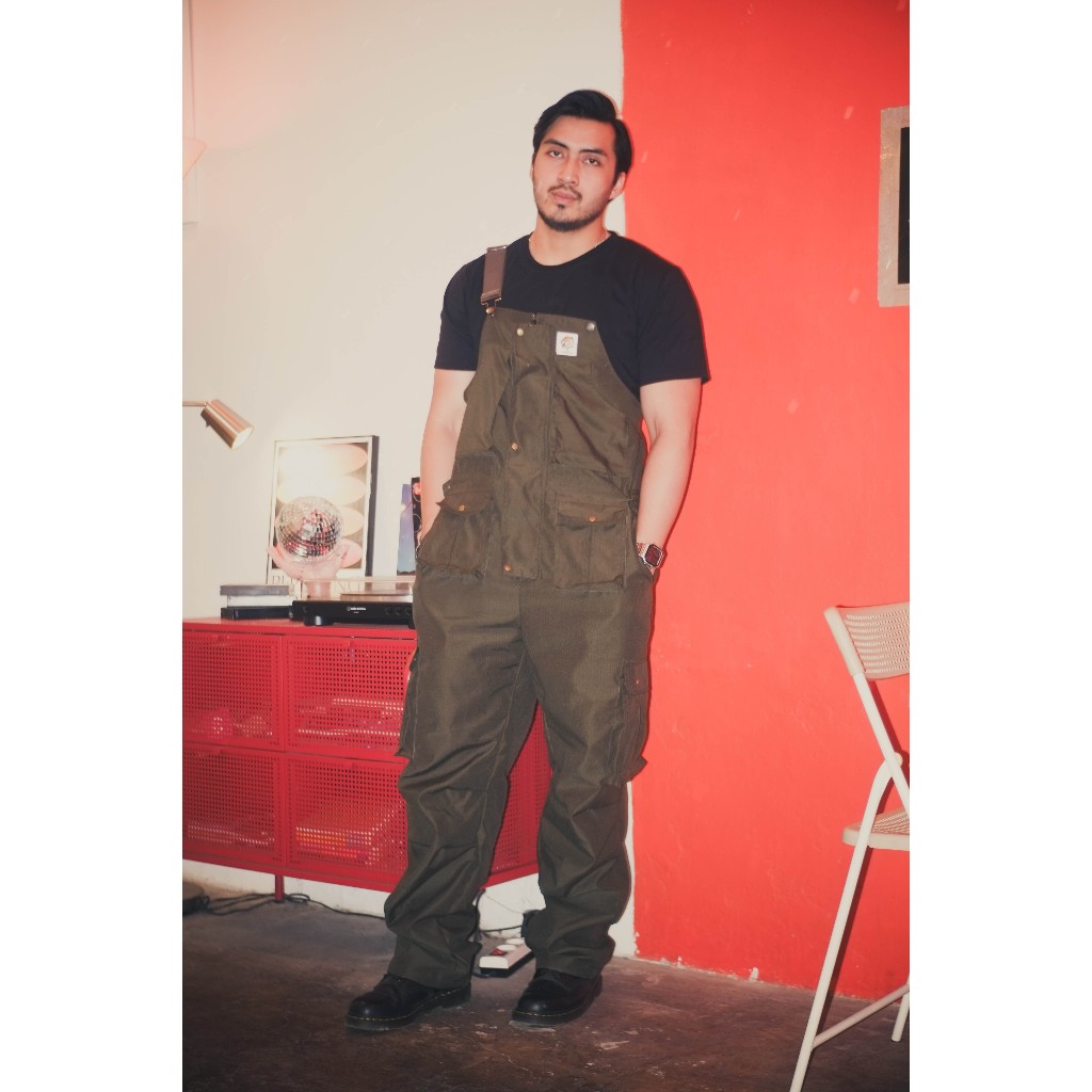 The Motorist Motoguard Overall Army| Celana Overall Pria| Celana Pria