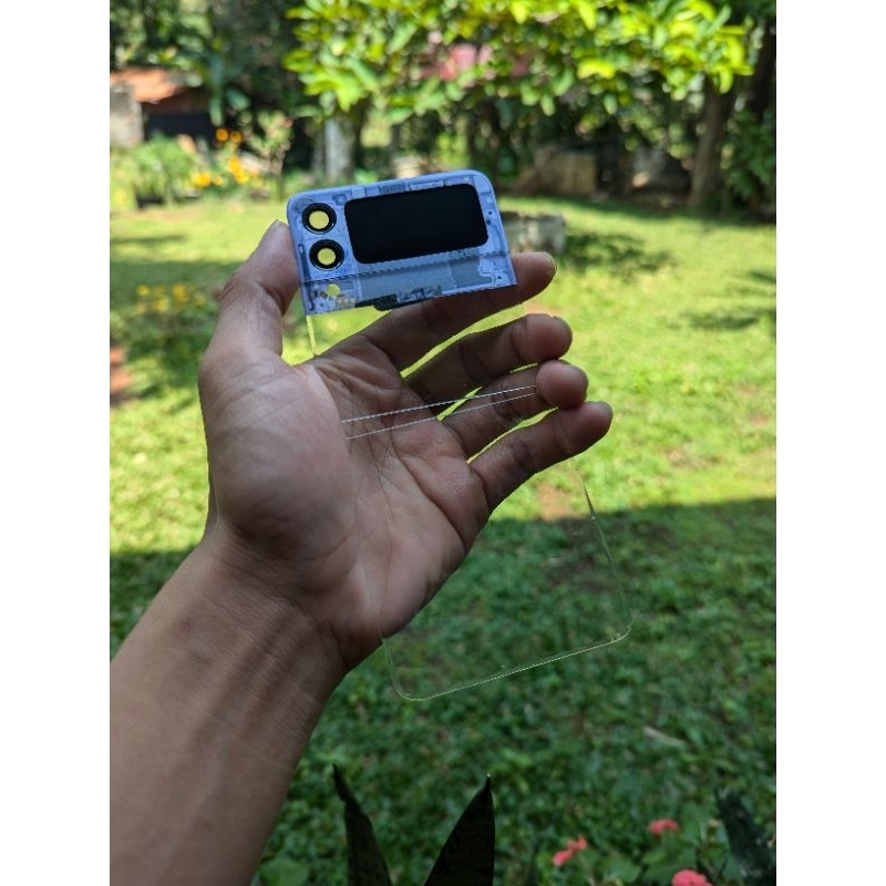 lcd depan Samsung z flip 3