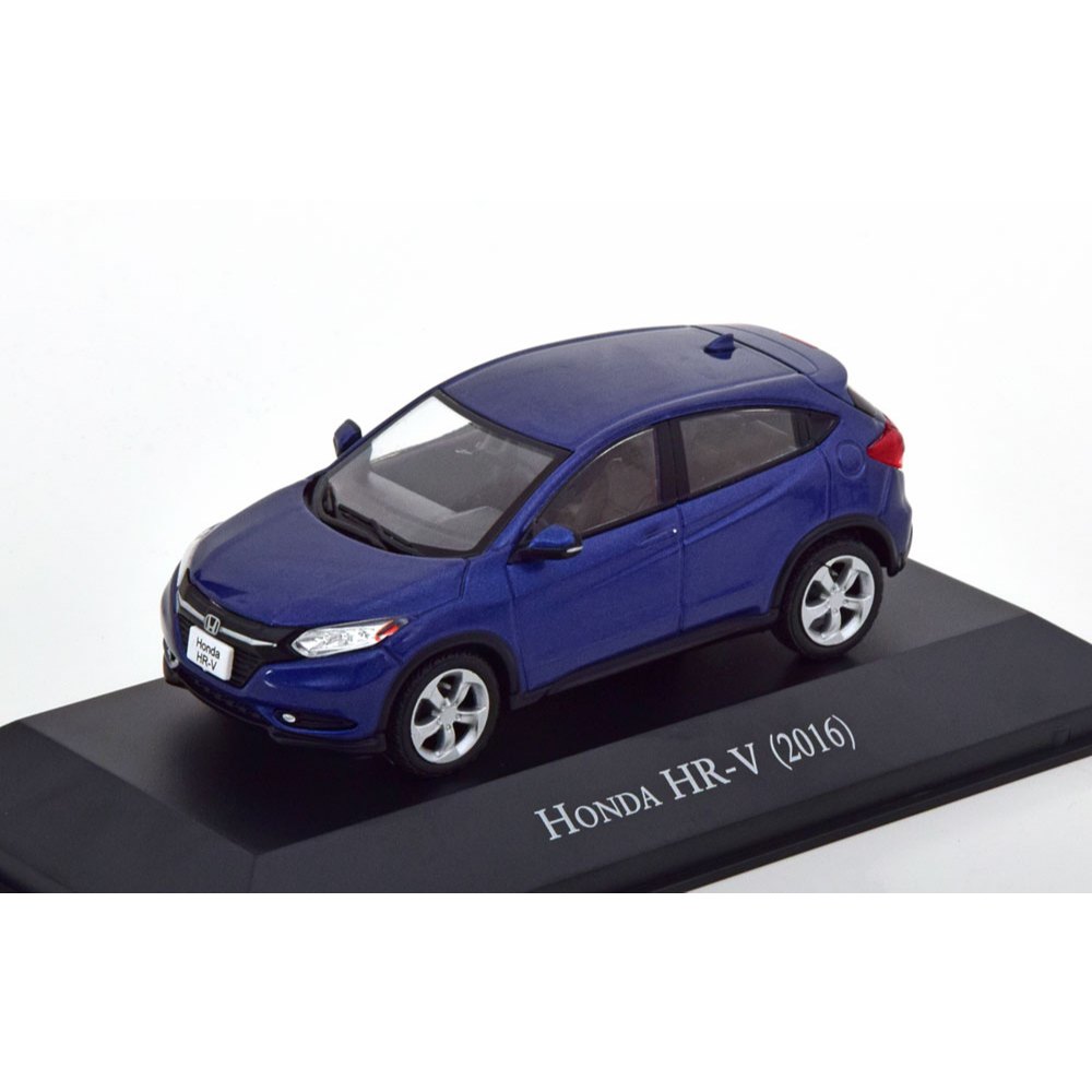 Ready Diecast Honda HRV HR-V 2016 Blue 1/43 by Altaya