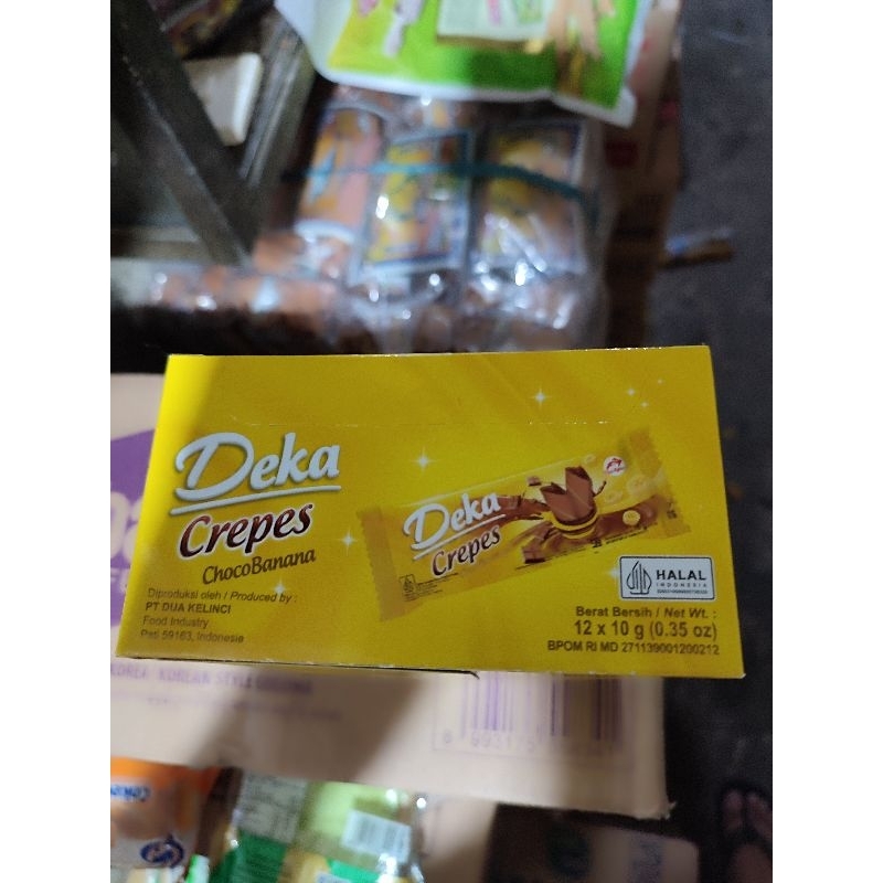 

Deka Crepes ChocoBanana 1 Box Isi 12pcs